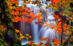 waterfalls: colors love autumn attractions landscapes four pre