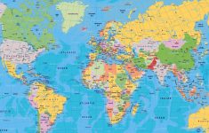 world map - free large images